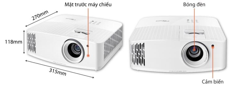Máy chiếu 4K Optoma UHD35+
