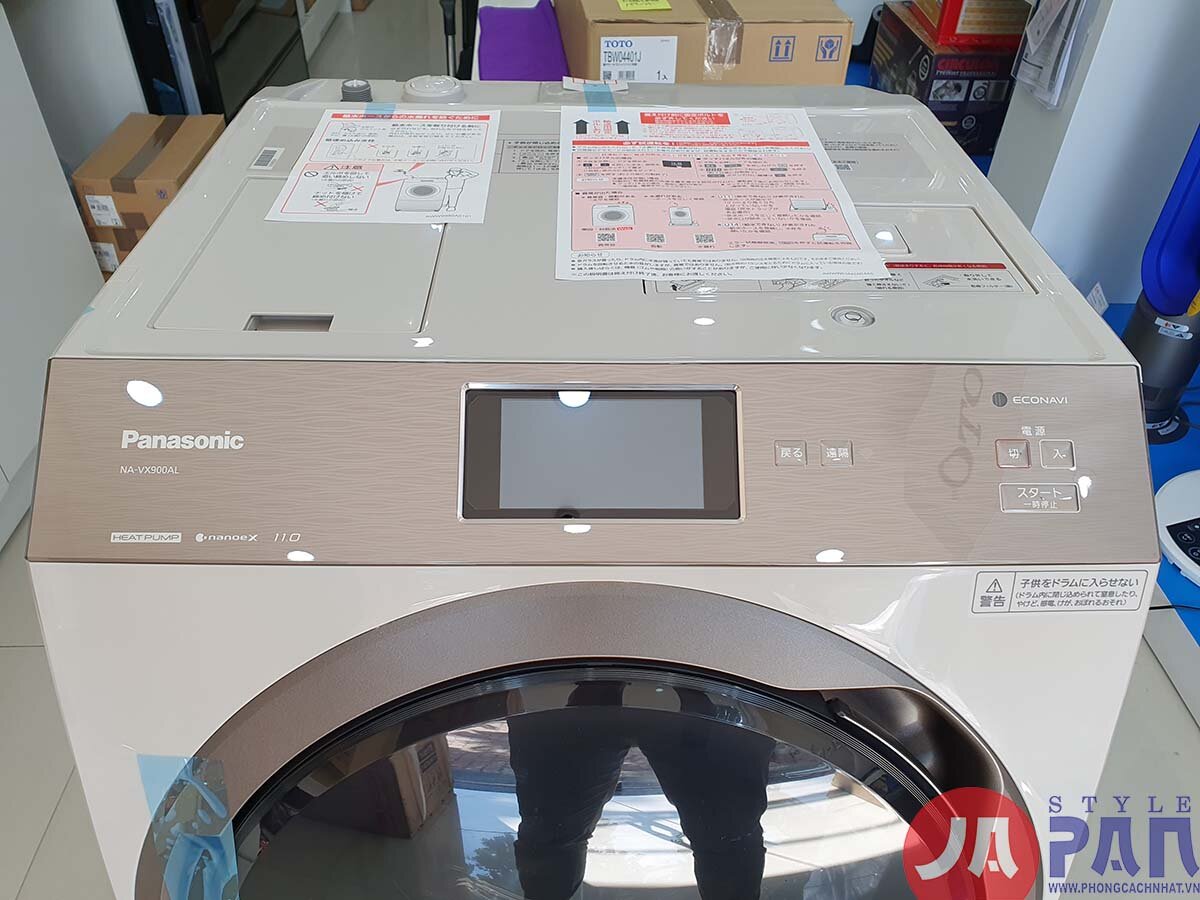 Máy giặt Panasonic NA-VX800BL giặt 11kg sấy 6kg