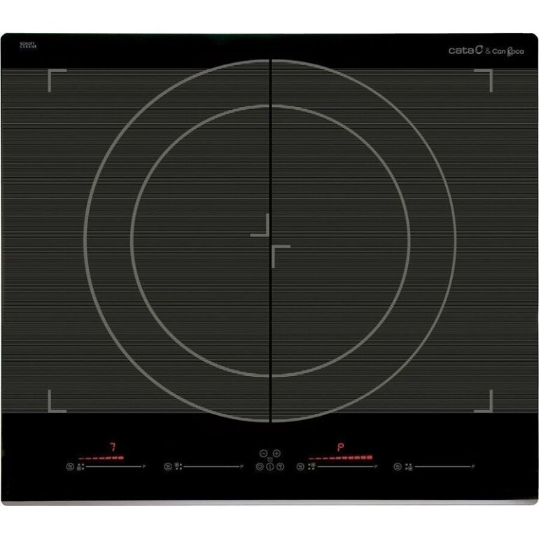 Bếp từ âm 4 vùng nấu Cata GIGA 600 - màu BK, WH