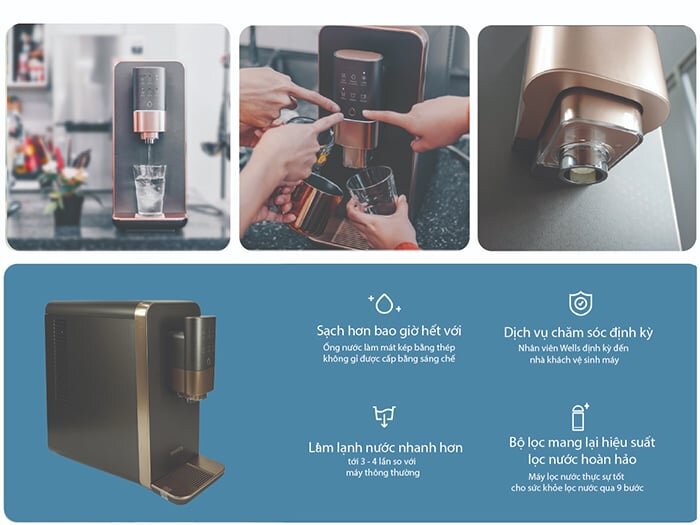 Vòi lấy nước rất tiện lợi 