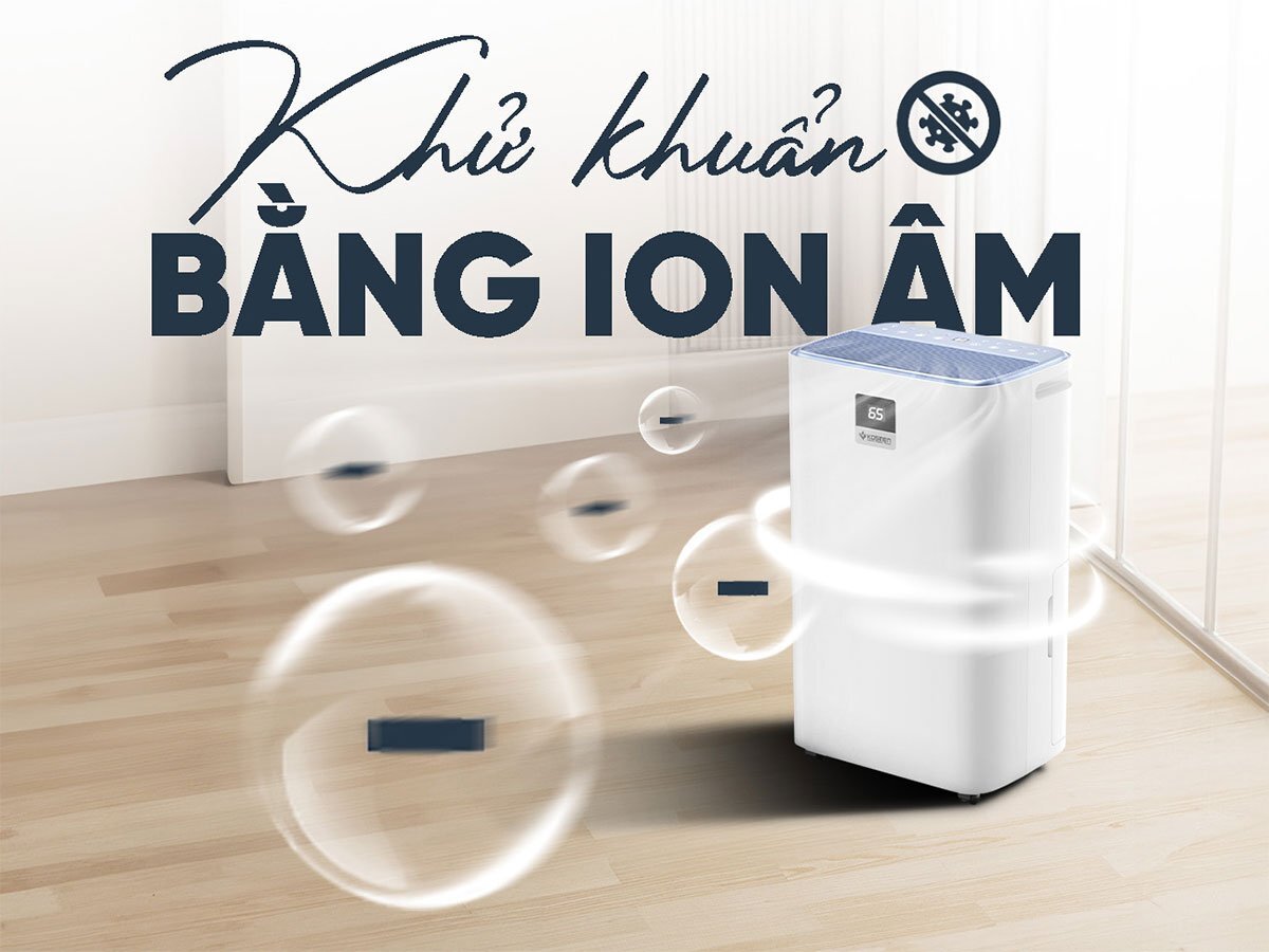 KM-30N khử khuẩn bằng ion âm KM-30N