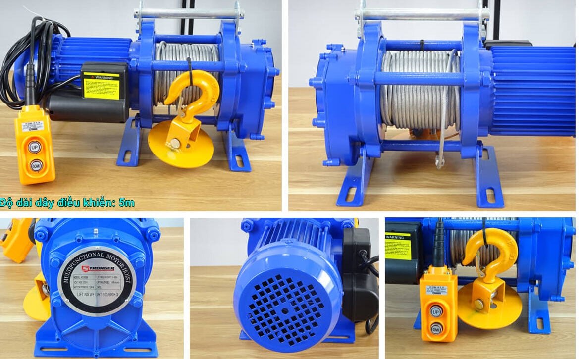 Tời nhanh cho xây dựng Stronger KCD 600 Tời nhanh cho xây dựng Stronger KCD 600