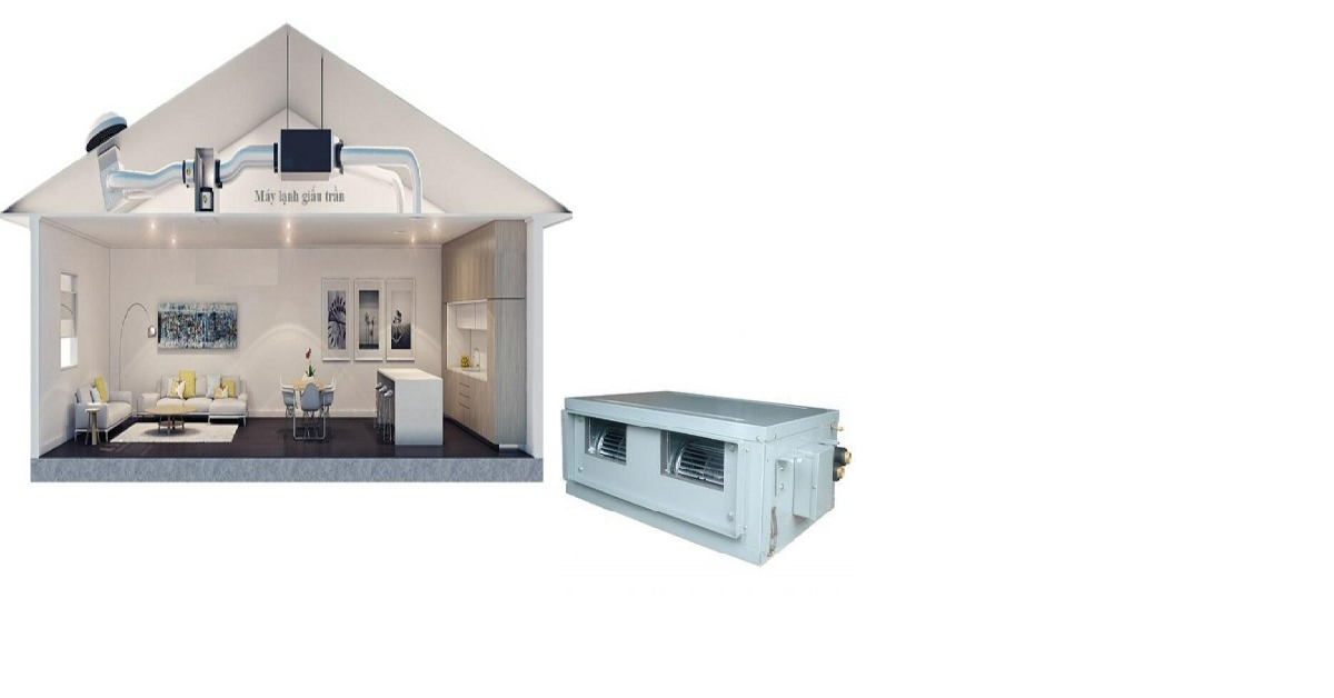 Điều hòa âm trần Daikin 70000BTU 1 chiều inverter FDR200PY1 gas R410a