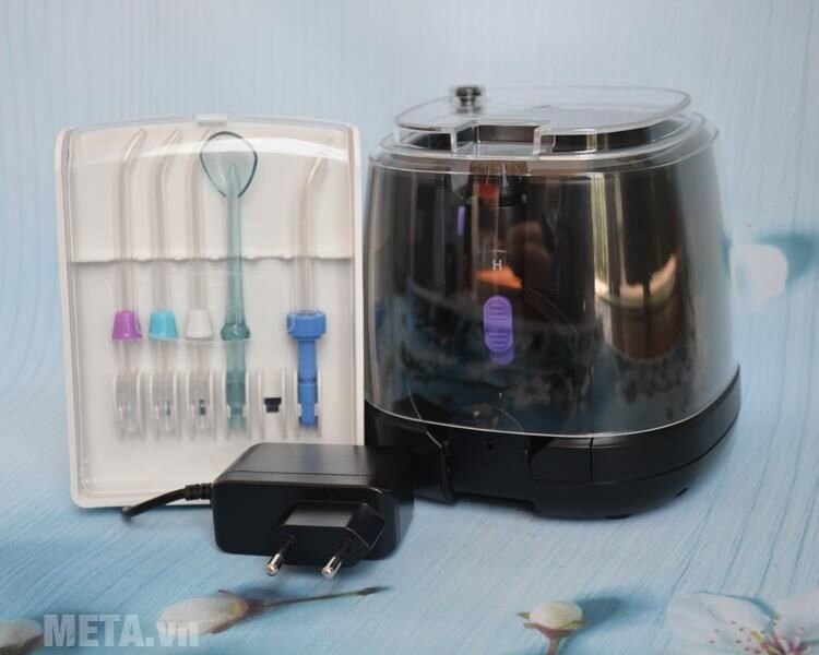 Máy tăm nước điều khiển cảm biến Waterpulse V700 Black