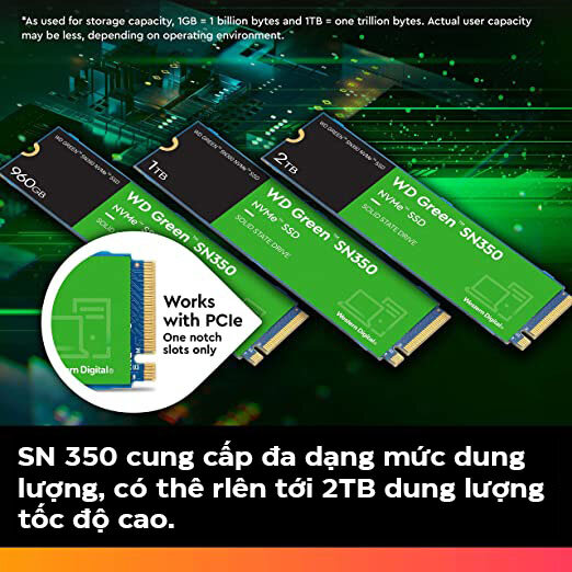 Ổ cứng SSD WD SN350 Green
