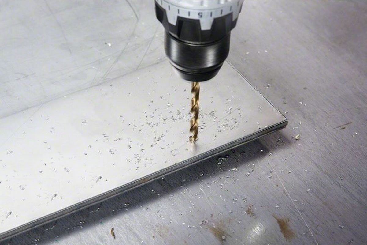 Mũi khoan INOX HSS-Co 10mm (hộp 5 mũi) Bosch 2608585898