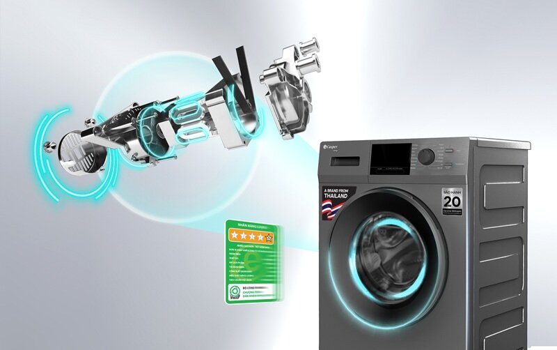 Máy giặt Casper Inverter 9.5 kg WF-95VG5 