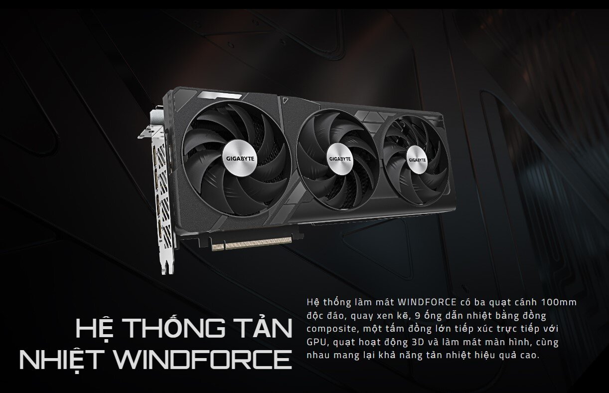 Card màn hình Gigabyte RTX 4090 WINDFORCE V2-24GB