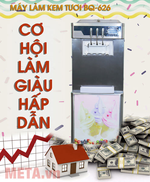 Máy làm kem Jingling NEW Elip BQ626