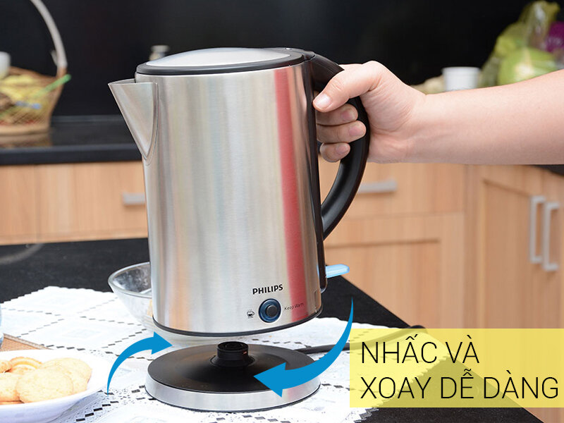 Bình siêu tốc Philips HD9316 1.7 lít