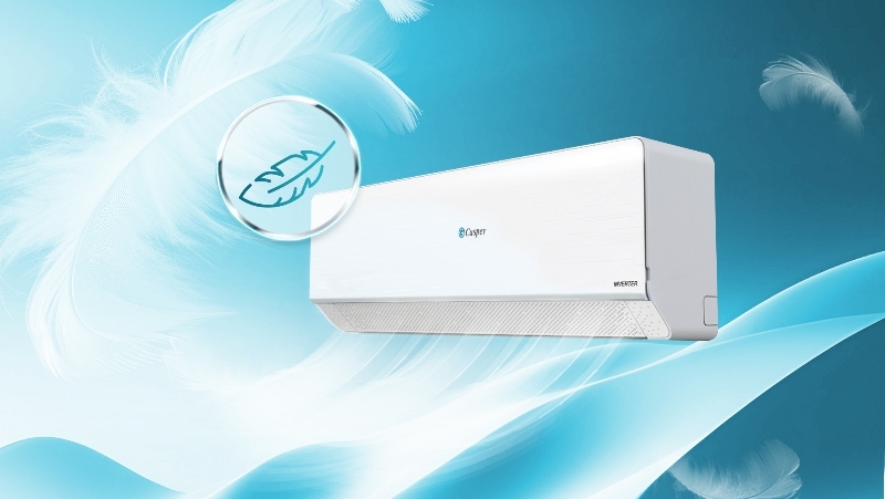 Điều hòa Casper Inverter 9000 BTU 1 chiều QC-09IS36 khí mềm