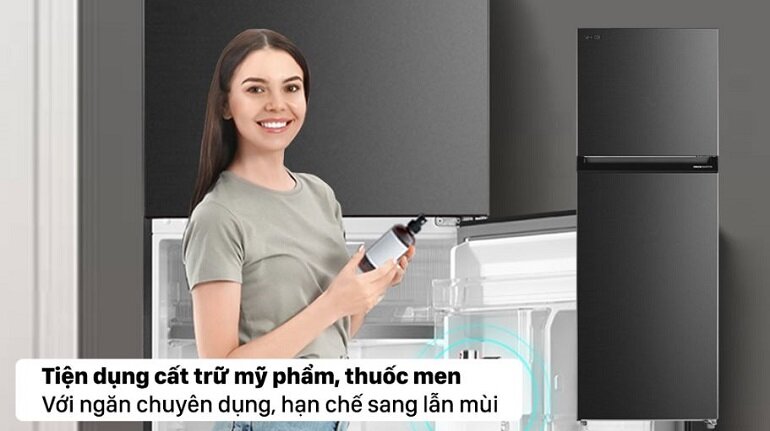 Ngăn mát tủ lạnh Toshiba GR-RT440WE-PWV(06)-MG