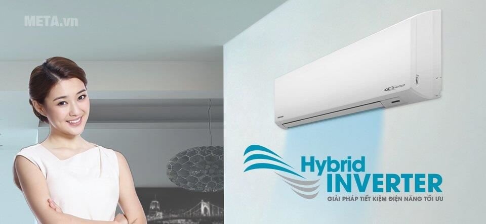 Điều hòa 1 chiều Inverter 12000 BTU Toshiba H13BKCVG-V