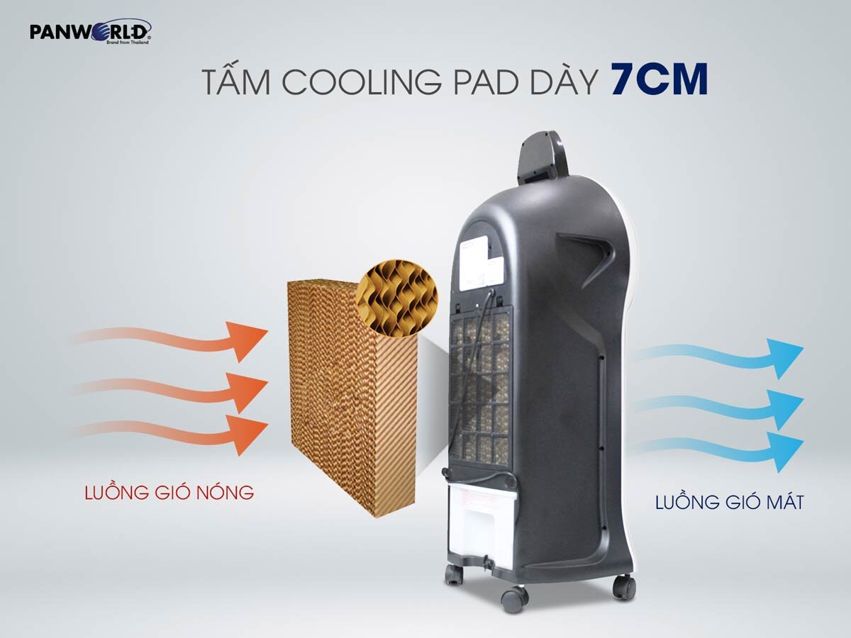Tấm cooling pad dày 7cm