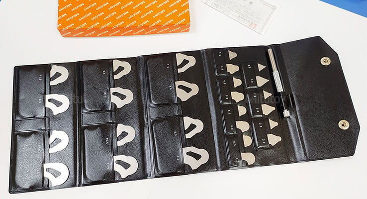 Dưỡng đo bán kính 26 lá Mitutoyo 186-902 Dưỡng đo bán kính 26 lá Mitutoyo 186-902