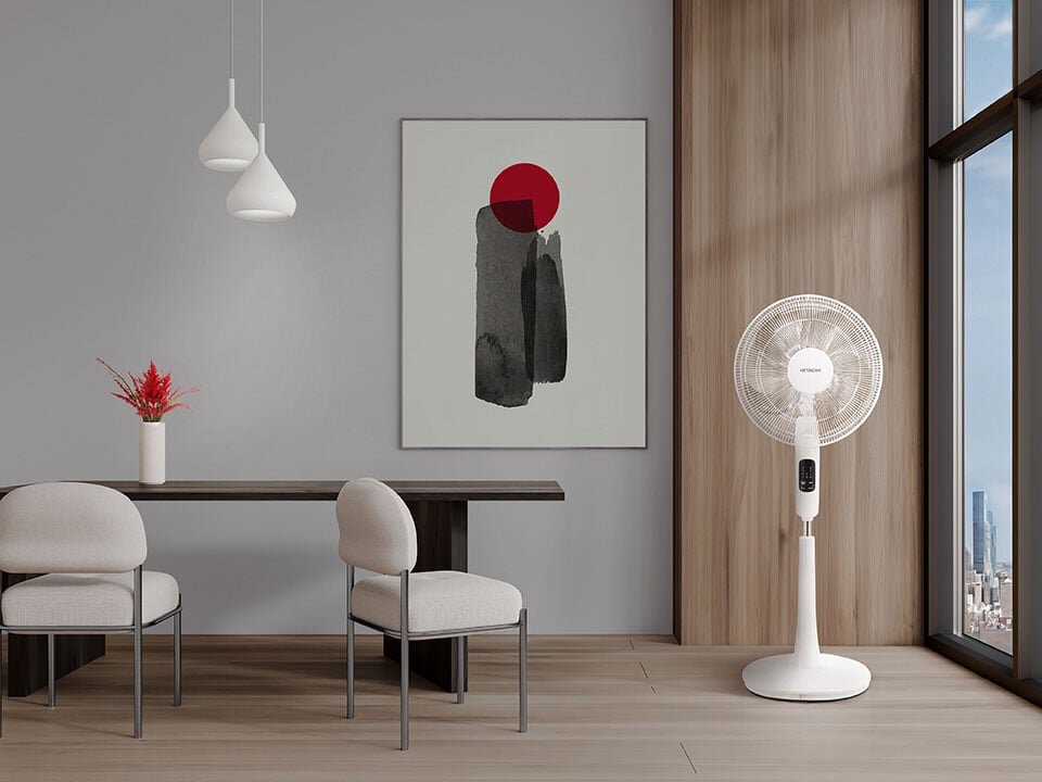 quạt đứng Hitachi LF-A6RC có thiết kế đẹp, hiện đại