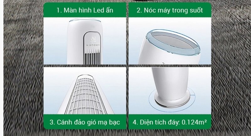 Điều Hòa Nagakawa 30000 BTU 2 Chiều Inverter NIP-A30DC thiết kế