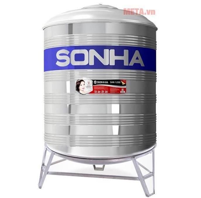 Bồn nước inox Sơn Hà đứng SH2500 (F1380) - 2500 lít