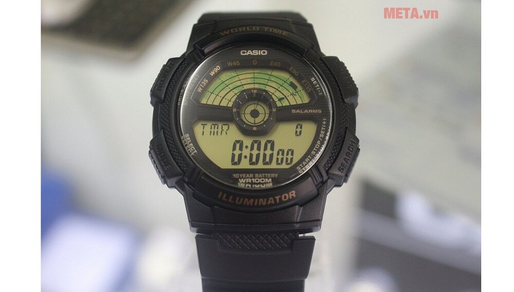 Đồng hồ nam Casio AE-1100W-1BVDF
