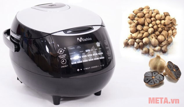 Máy làm tỏi đen đa năng cảm ứng Ceramic Mishio MK03