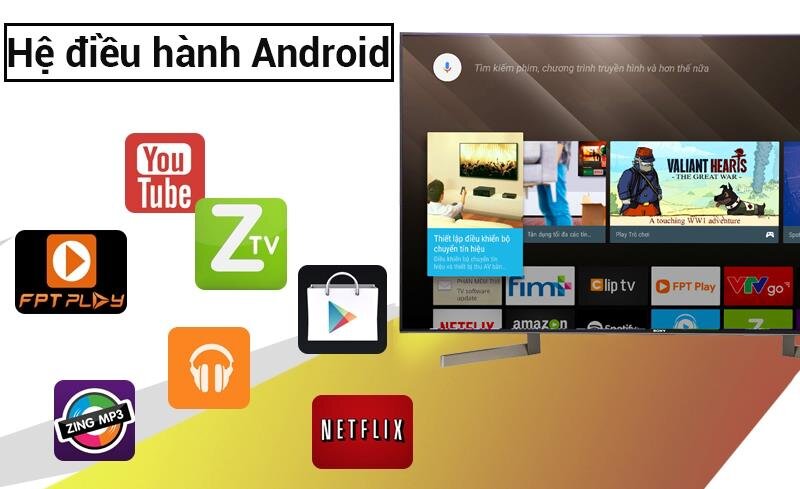 Smart Tivi Sony 65 inch 65X9000F, 4K HDR, MXR 800Hz