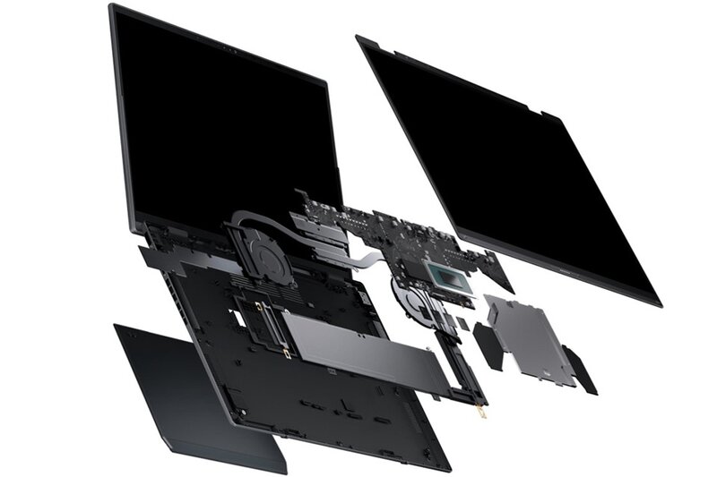 Asus Zenbook Duo UX8406CA-PZ109WS chip Ultra 9