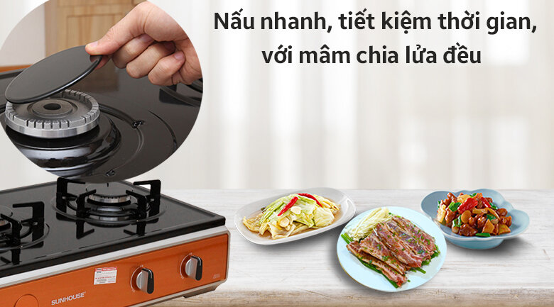 Bếp gas Sunhouse SHB 2011A Bếp gas Sunhouse SHB 2011A