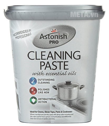 Chất tẩy rửa mặt bếp chuyên nghiệp Astonish 500g - C3101