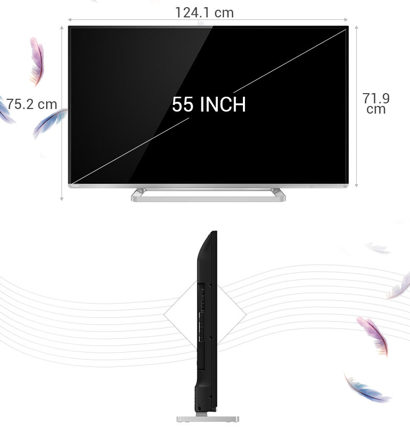 Smart Tivi Toshiba 55 inch 55L5450 Smart Tivi Toshiba 55 inch 55L5450