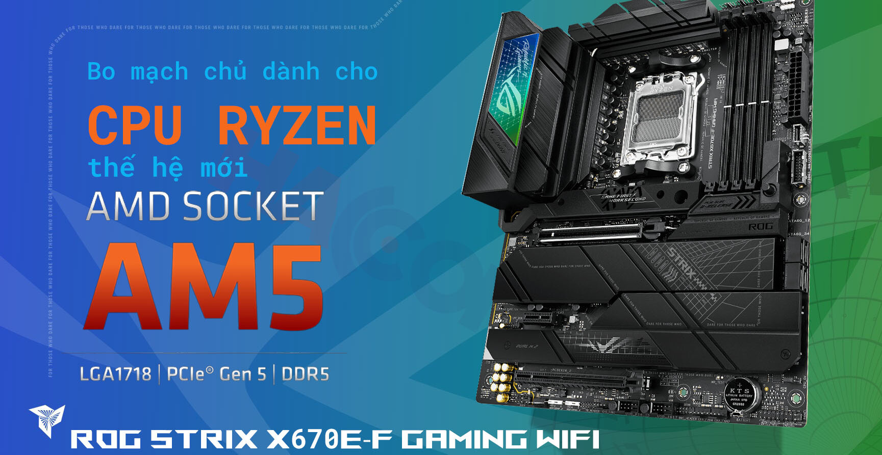 Mainboard ASUS ROG STRIX X670E-F GAMING WIFI 