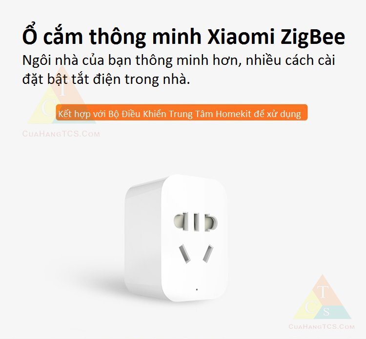 Ổ cắm thông minh Xiaomi ZigBee Ổ cắm thông minh Xiaomi ZigBee