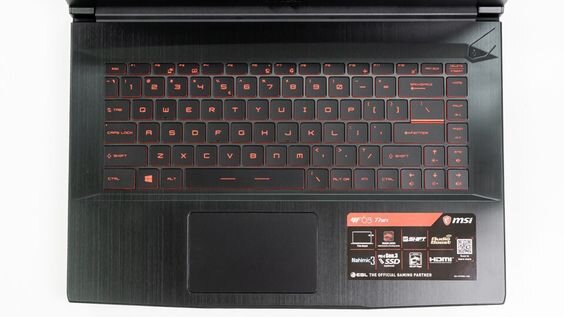 MSI Gaming GF63 10SC 804VN i5 (Ảnh 8)