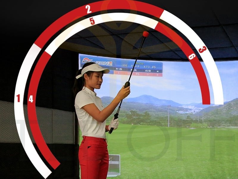 Gậy có 6 mức điều chỉnh độ khó Gậy có 6 mức điều chỉnh độ khó