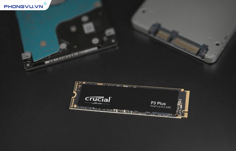 Ổ Cứng SSD Crucial P3 Plus M.2 2280 NVMe (PCIe Gen 4 x4) 500GB