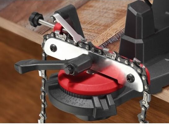 Thân máy mài Ozito giúp mài dây xích nhanh Thân máy mài dây xích Ozito