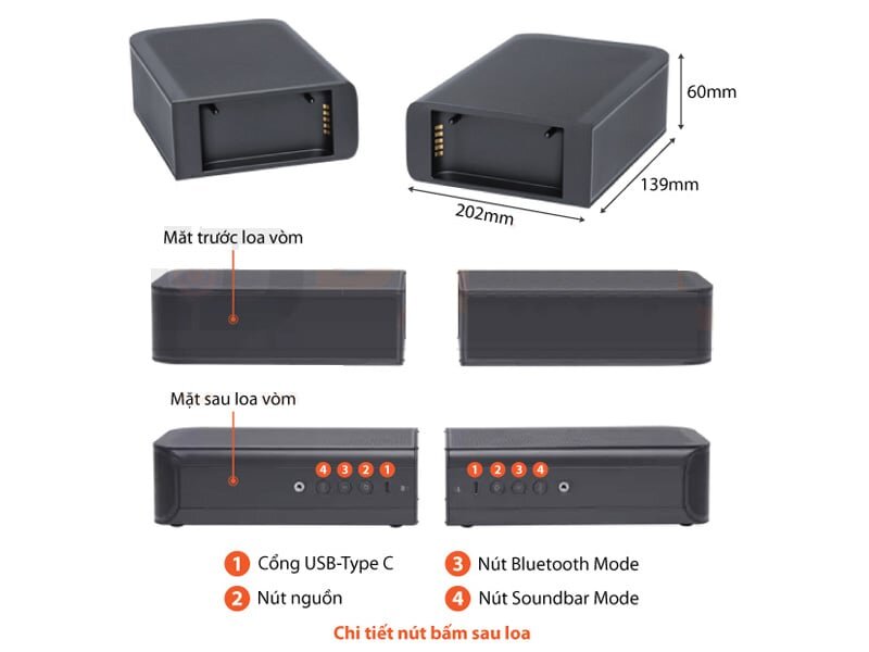 Loa vòm JBL Bar 1300