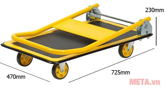 Xe đẩy hàng 4 bánh Stanley SXWTD-PC527