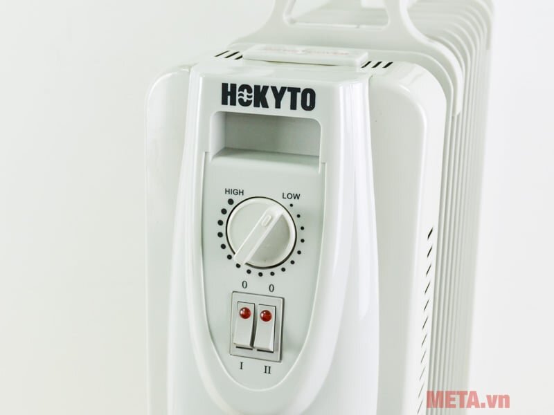Máy sưởi dầu điều khiển cơ Hokyto HK-1300T