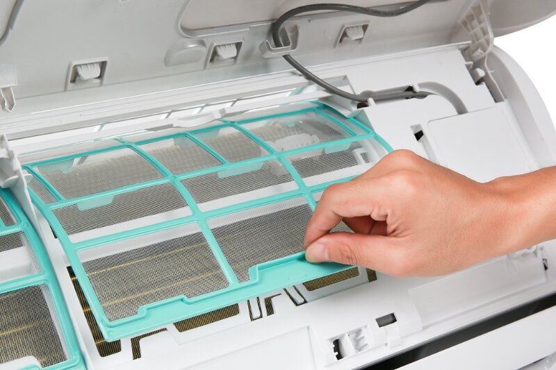 Điều Hòa MDV Inverter 9000 BTU 1 Chiều MSAF6-10CDN8 màng lọc bụi