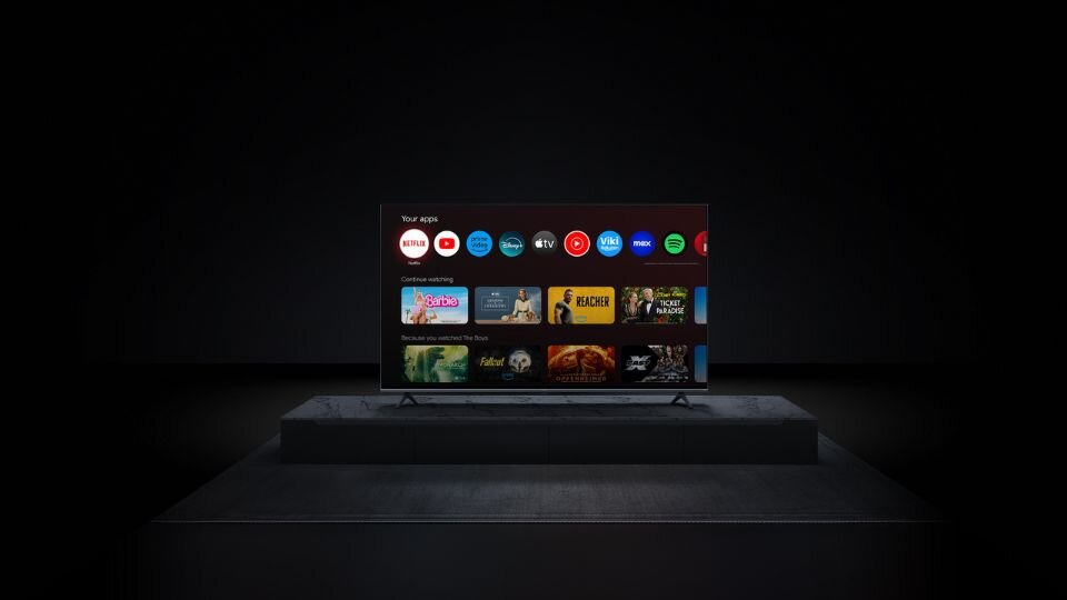 Hệ điều hành Google TV trên L75MA-SPLEA