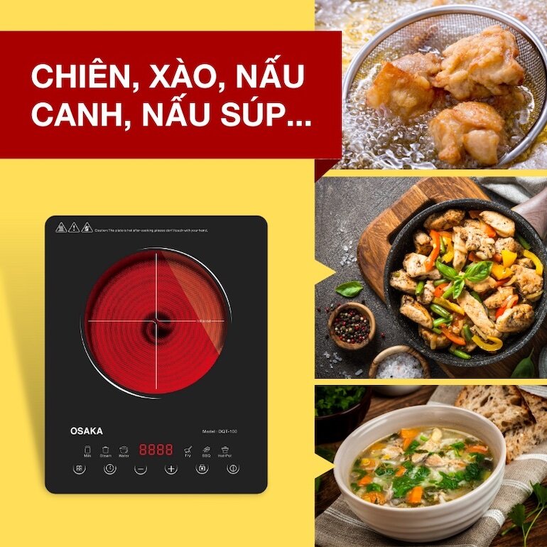 Bếp hồng ngoại đơn Osaka DQT100