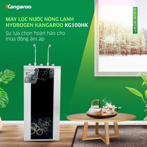 Hình ảnh Máy lọc nước Kangaroo Hydrogen 2 vòi KG100HK