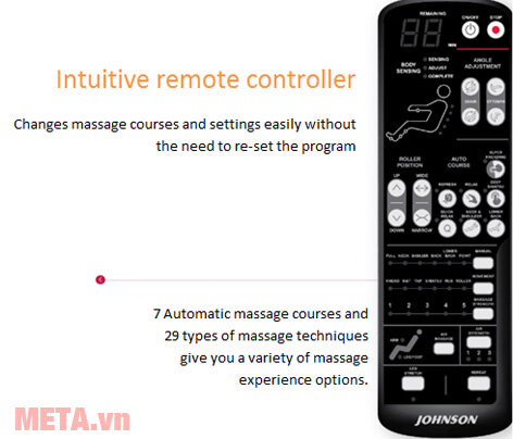 Ghế massage toàn thân Johnson J5600