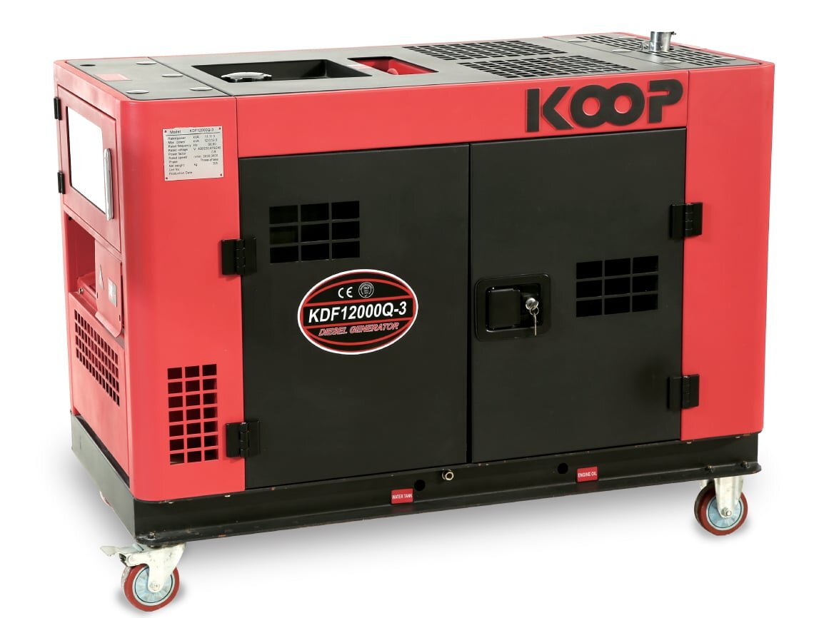 Máy phát điện Koop KDF12000Q(-3)  Máy phát điện Koop KDF12000Q(-3)