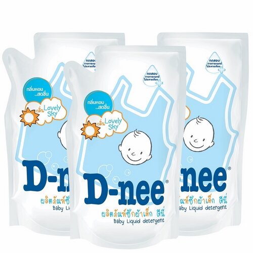  Nước giặt xả Dnee 600ml dạng túi