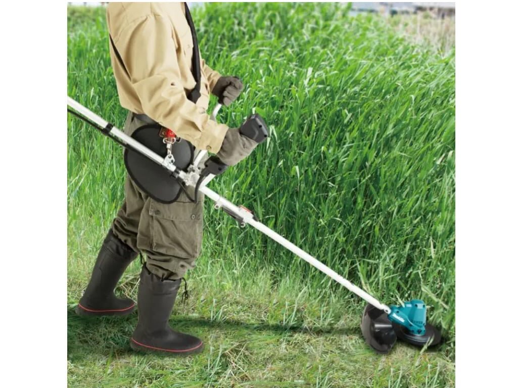 Makita DUR191URT1 dùng được lưỡi cước, lưỡi kim loại, lưỡi nhựa