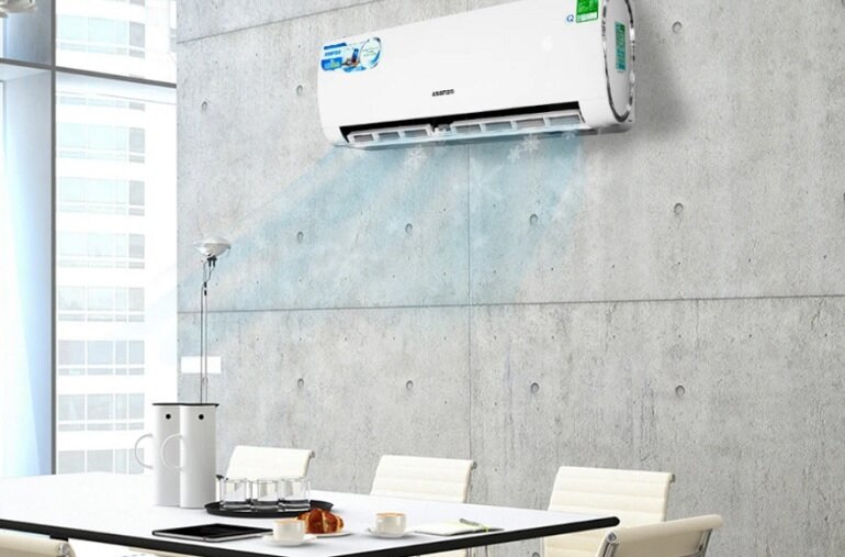 Điều hòa Asanzo 12000 BTU 1 chiều S12N66 ấn tượng trong thiết kế