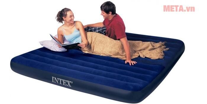Đệm hơi đôi 1m83 INTEX 68755 (có kèm bơm)