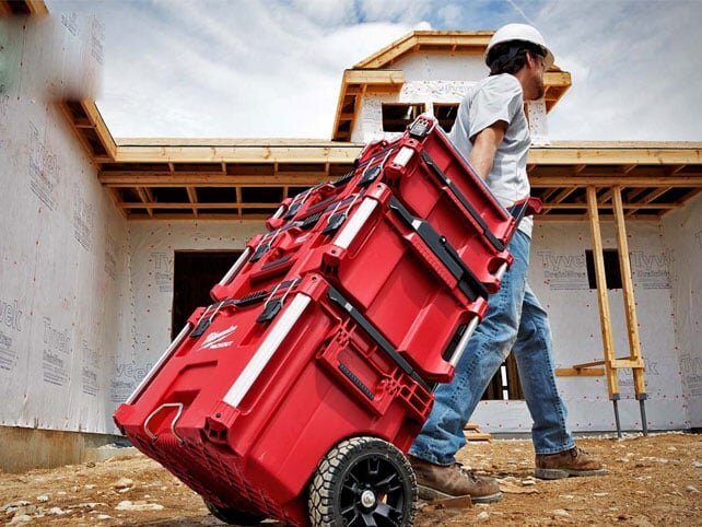 Hộp đựng dụng cụ Milwaukee có thể lắp vào hệ thống  mô đun PACKOUT Hộp đựng dụng cụ Milwaukee