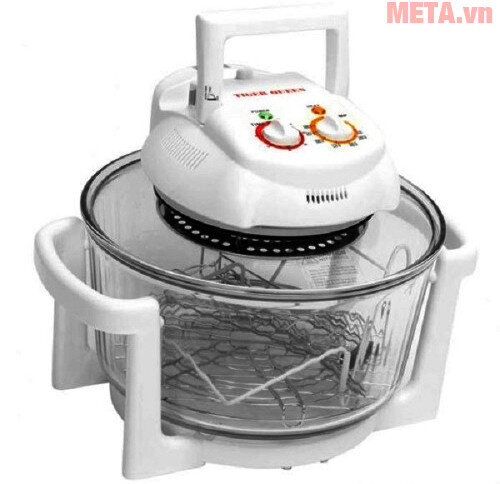 Lò nướng thủy tinh halogen Tiger Queen AX-737MV - 11L (Trắng)